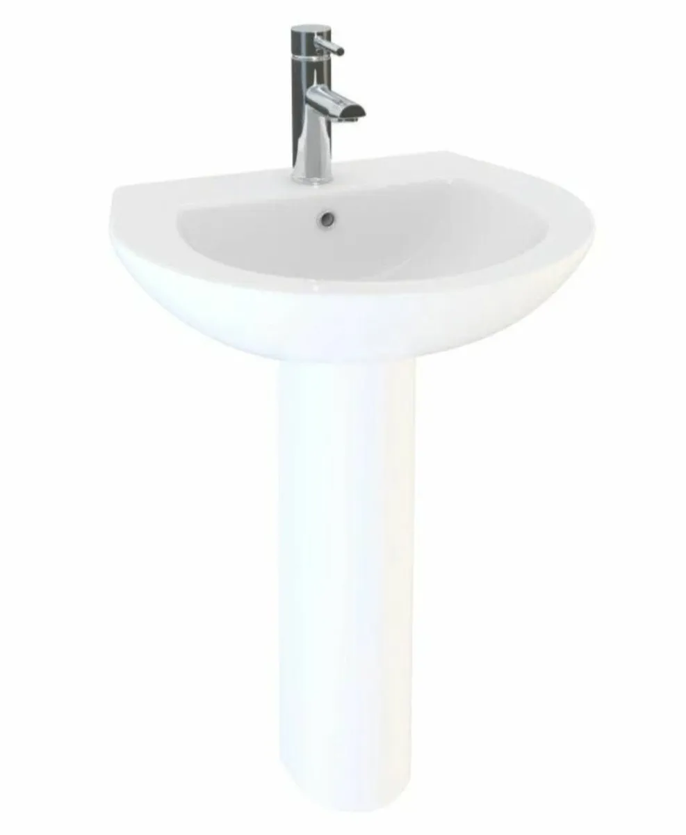 Basin & Pedestal - Image 1