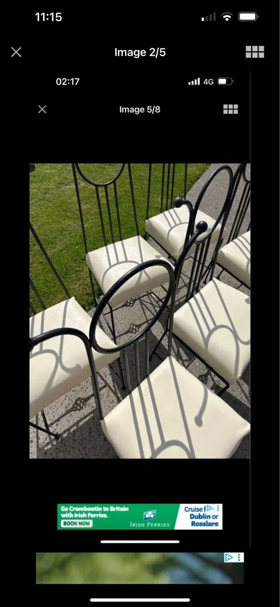 6 hand crafted leather seats - Image 2
