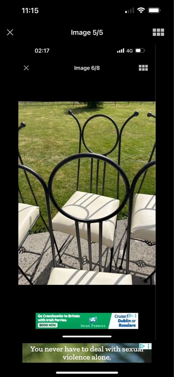 6 hand crafted leather seats - Image 3