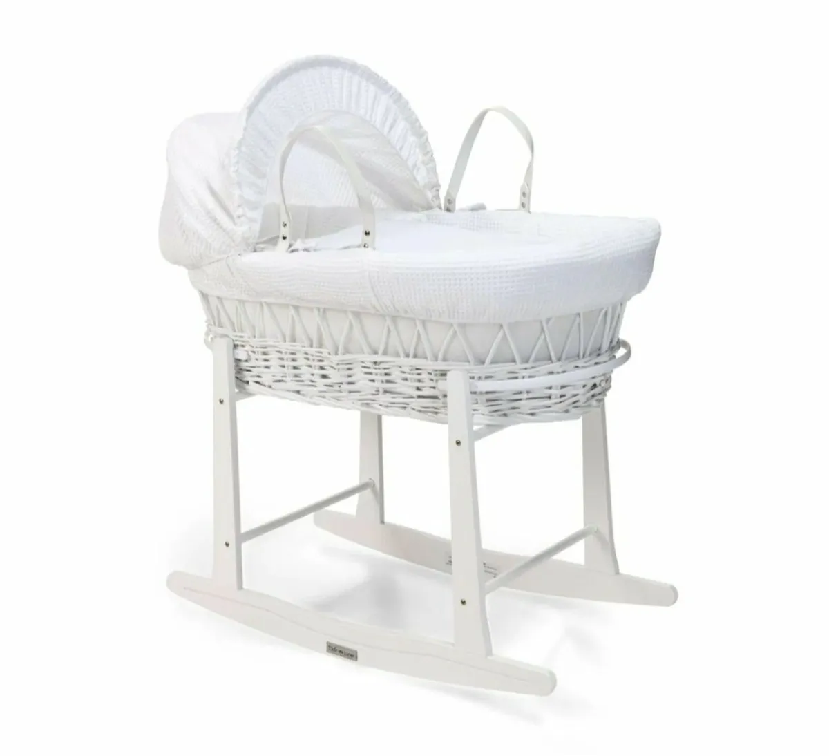 Moses basket with rocking stand - Image 1