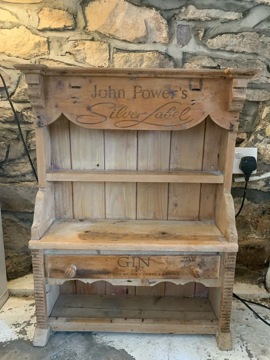 Antique pine shelves - Image 2