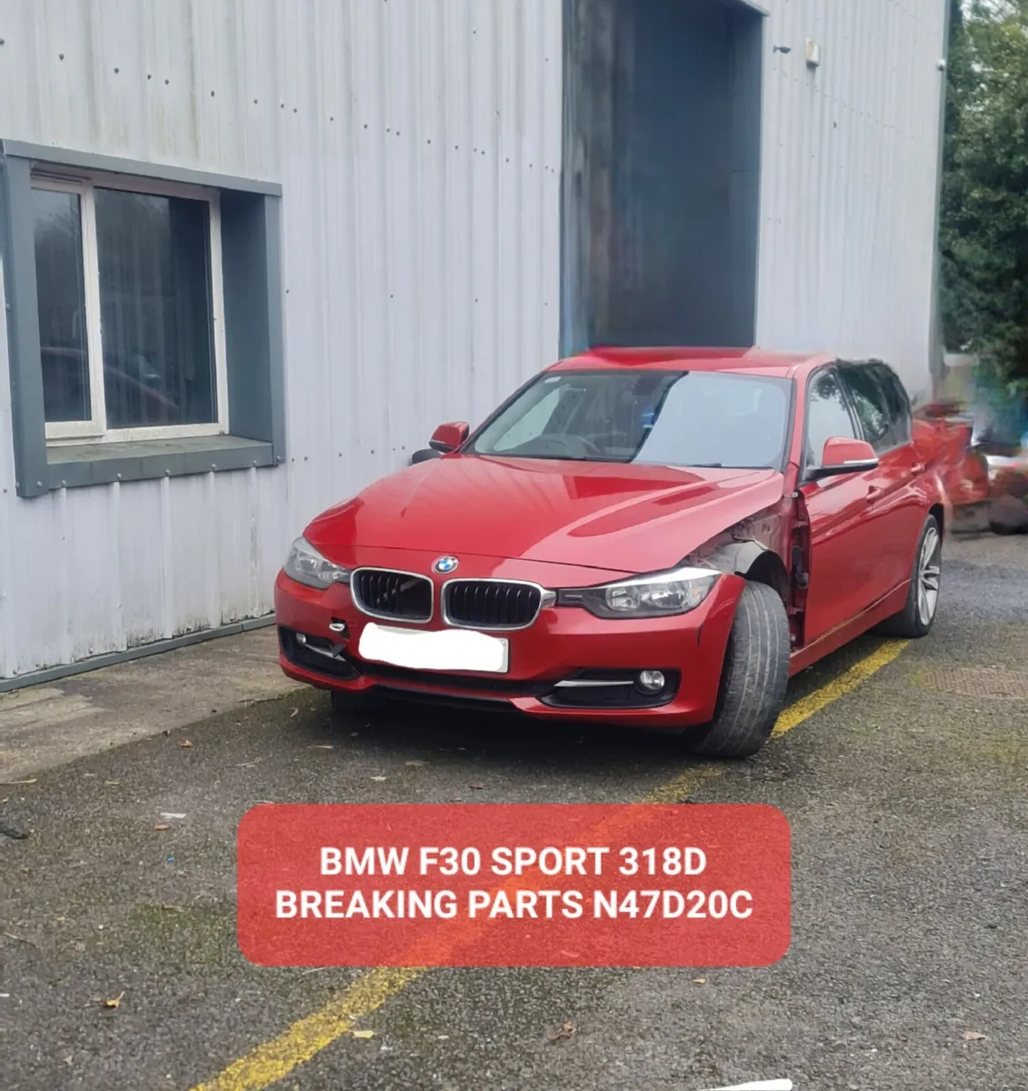 2012 BMW F30 318D SPORT A75 BREAKING PARTS N47D20C - Image 4