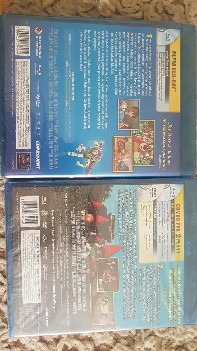 Blu Ray Disc Toy Story 2 Toy Story 3 New - Image 4