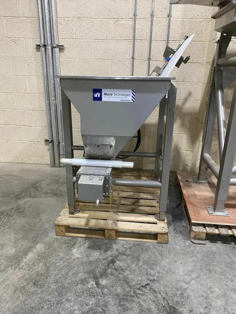 Stainless steel auger/hopper - Image 2