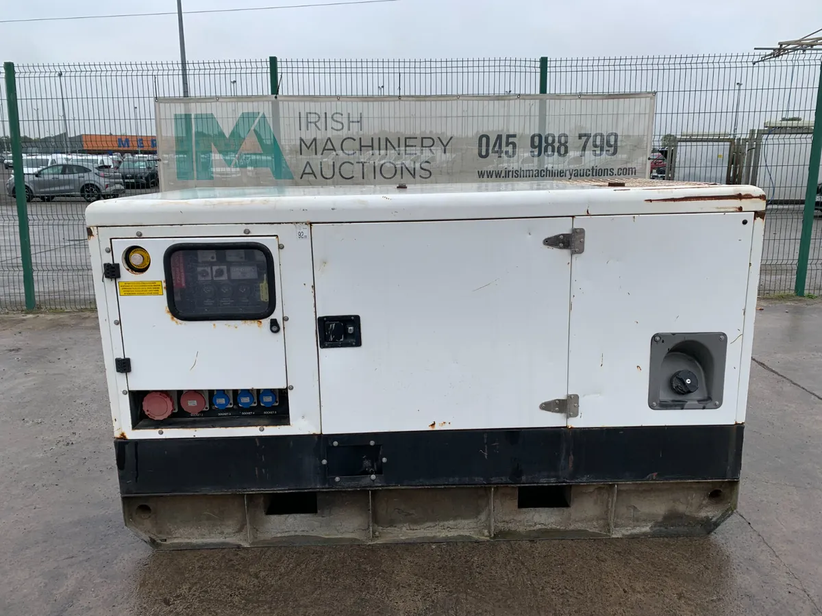 UNRESERVED PRAMAC 40KVA DIESEL GENERATOR - Image 1