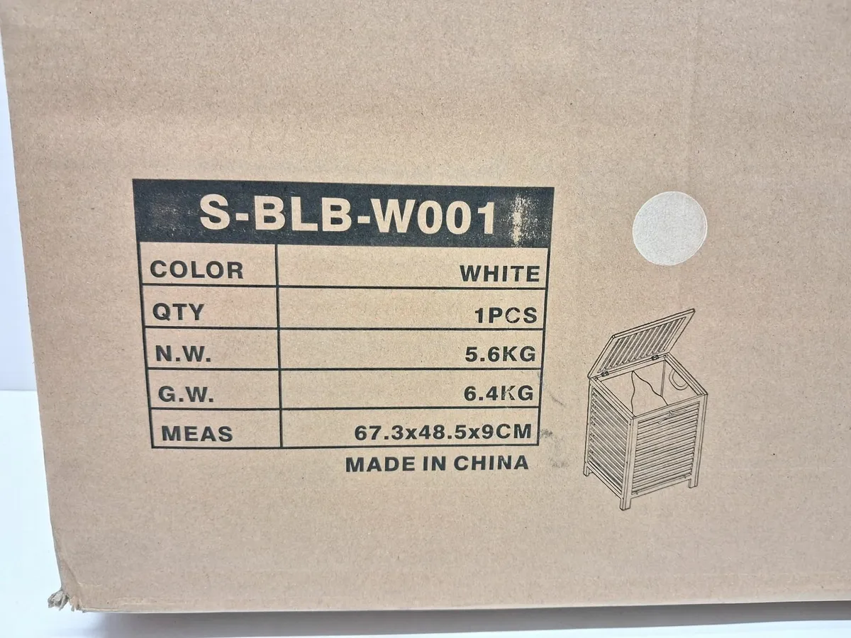 Online Auction Of A Laundry Hamper & More! - Image 1