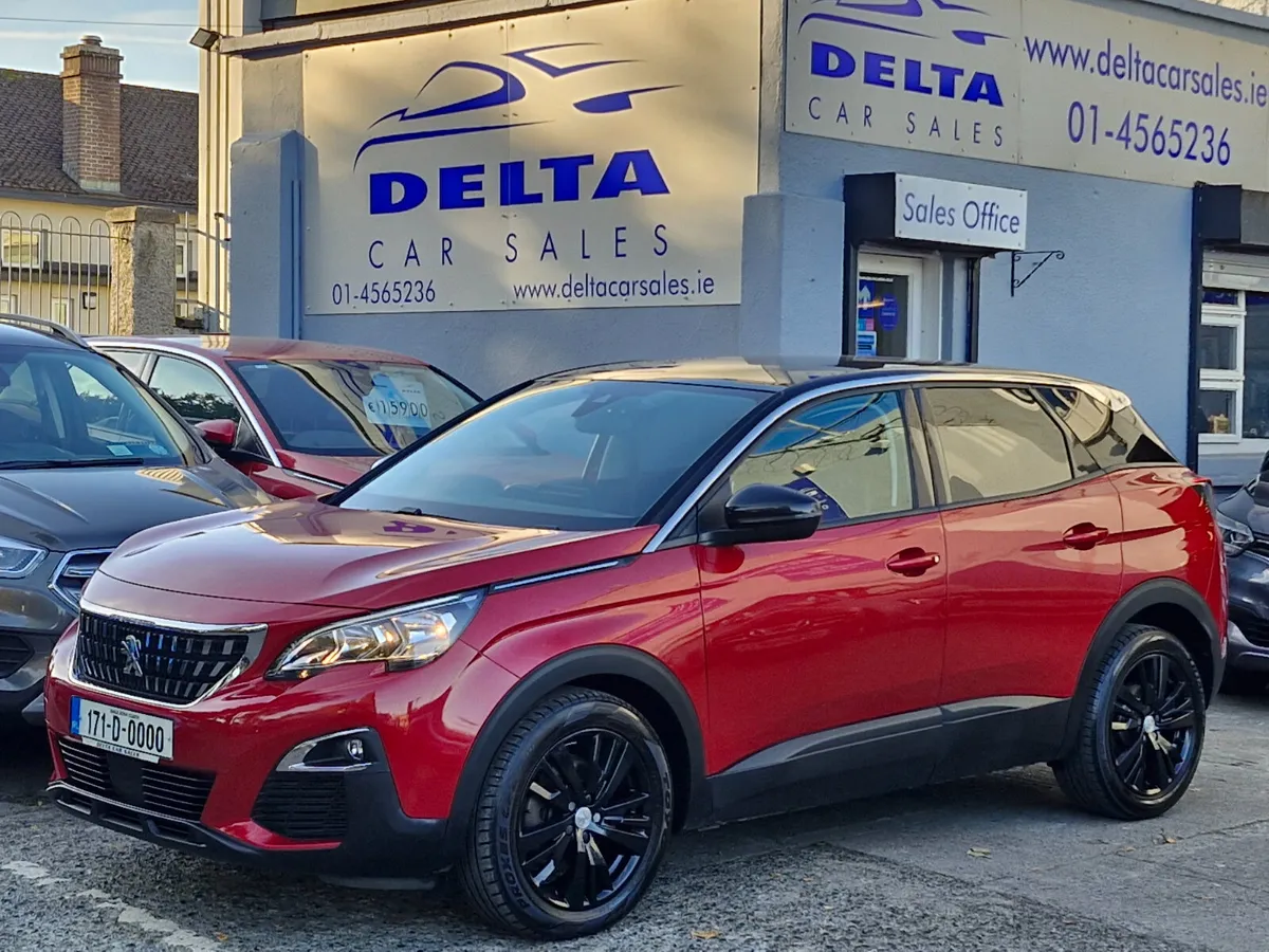 2017 PEUGEOT 3008 ACTIVE 1.2 PETROL NCT 10/27 - Image 1