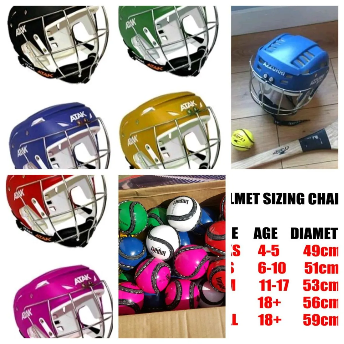 GAA HELMETS &HURLEYS&SHLETRS - Image 4