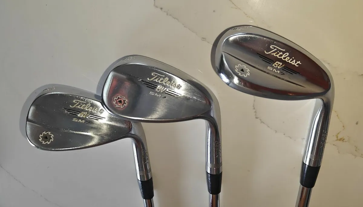 Set of Titleist Vokey SM7 52,56&60 Great Condition - Image 1