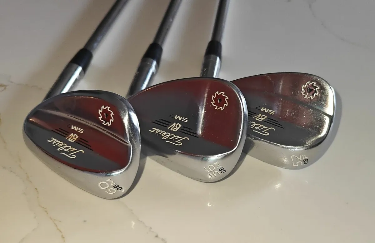 Set of Titleist Vokey SM7 52,56&60 Great Condition - Image 2