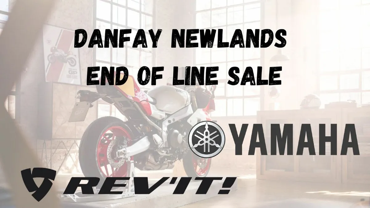 DANFAY NEWLANDS YAMAHA AND REVIT CLOTHING SALE - Image 1