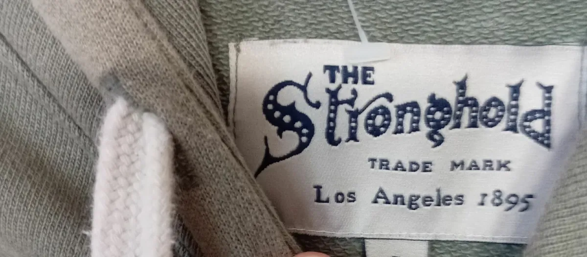 The Stronghold LA Embroidered Eagle Hoodie - Image 4