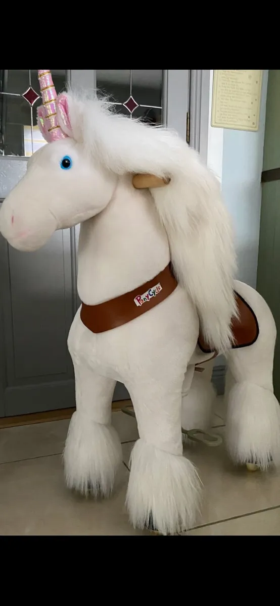Ride on pony cycle. Unicorn - Image 1