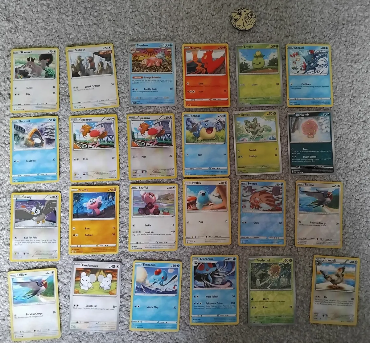 268 Pokemon cards & Charzard coin - Image 3
