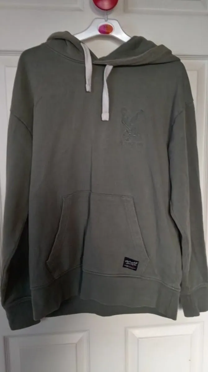 The Stronghold LA Embroidered Eagle Hoodie - Image 1