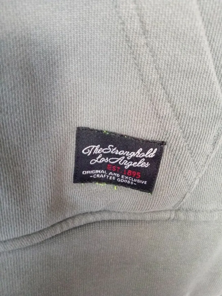 The Stronghold LA Embroidered Eagle Hoodie - Image 2