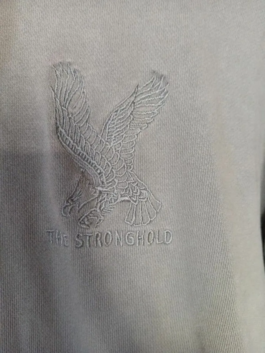 The Stronghold LA Embroidered Eagle Hoodie - Image 3