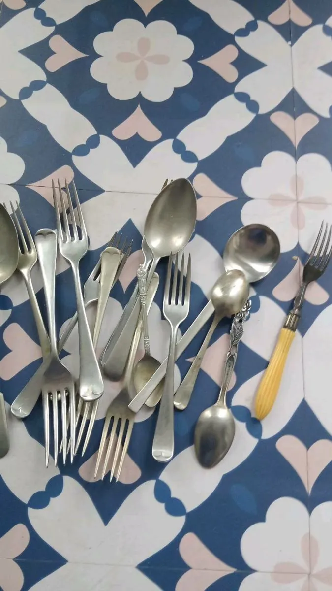 Vintage silver cutlery - Image 1