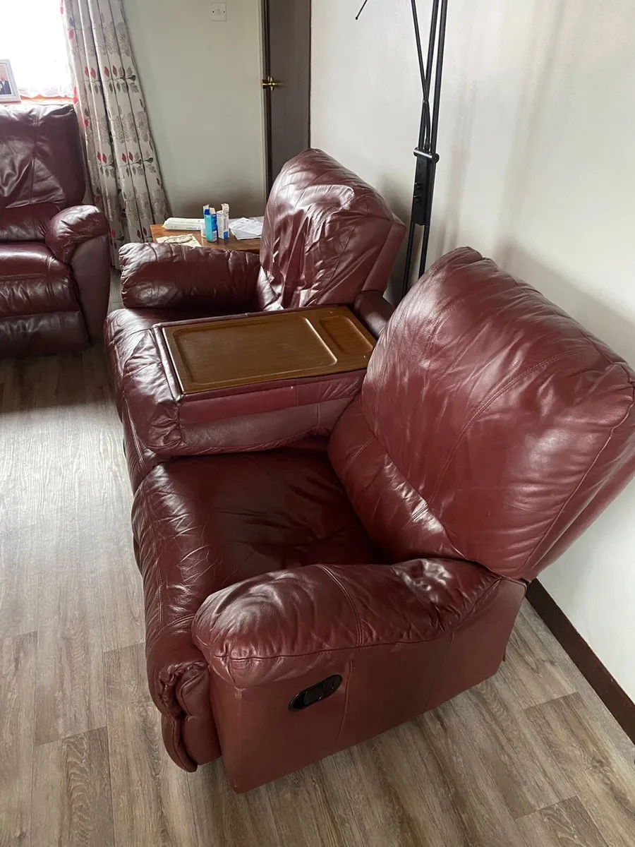 Leather Sofa - Image 1