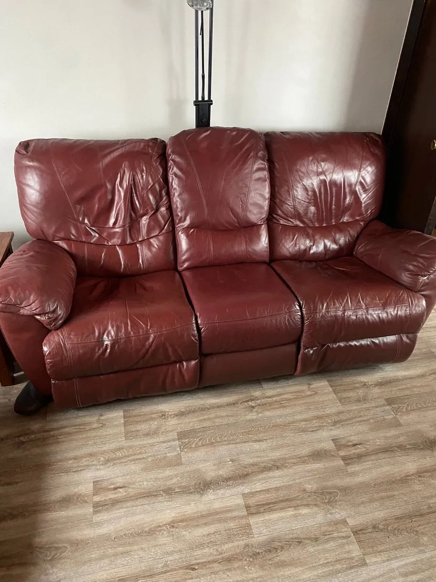 Leather Sofa - Image 2