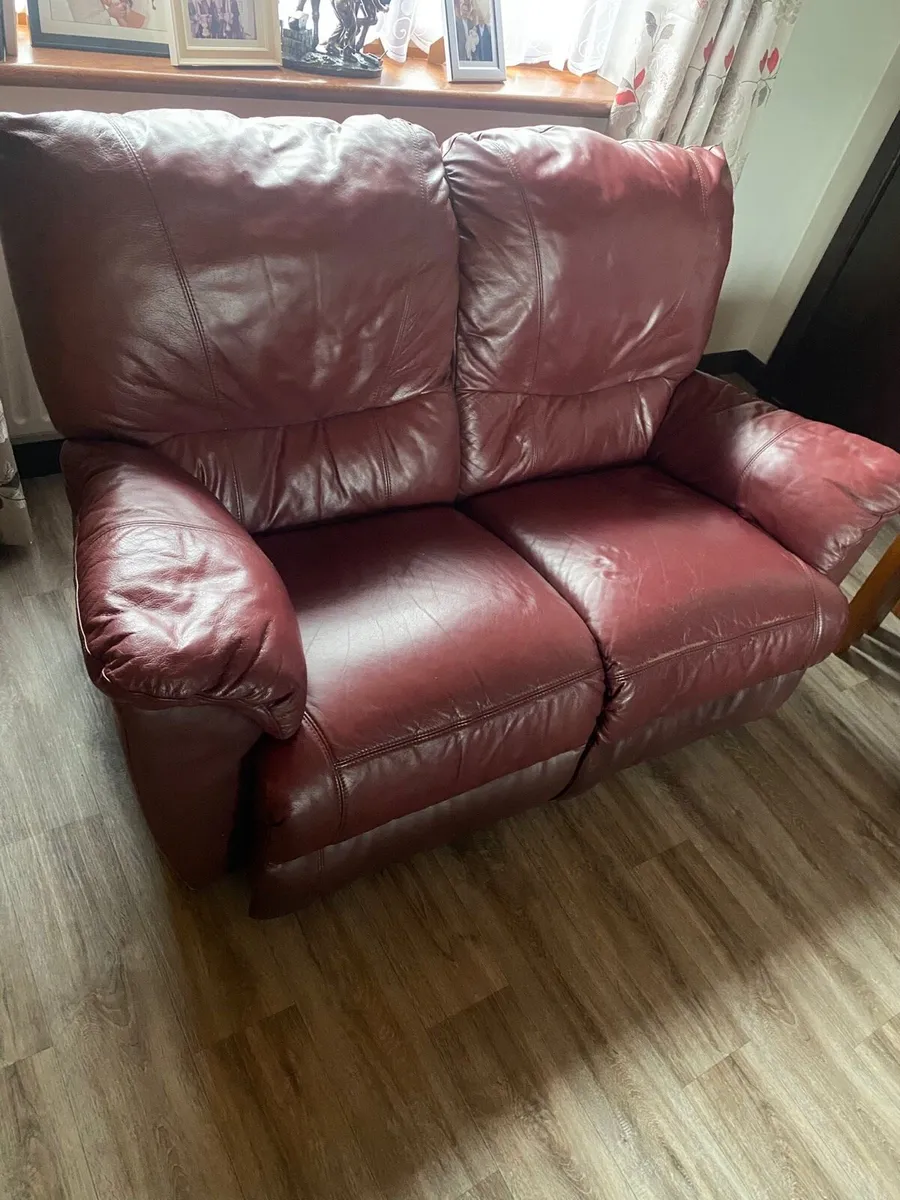 Leather Sofa - Image 3