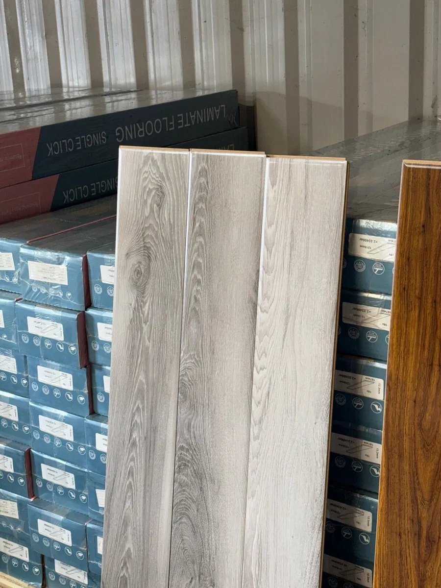 All new high gloss flooring delivered - Image 1