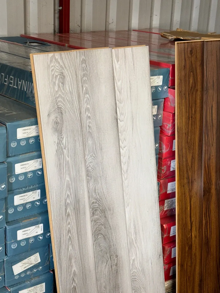 All new high gloss flooring delivered - Image 3