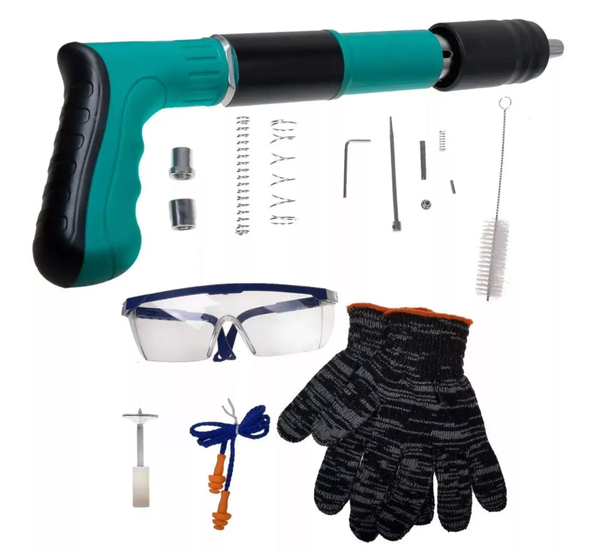 NEW Mini Nail Gun Manual Air Nailer with 50 Nails - Image 2