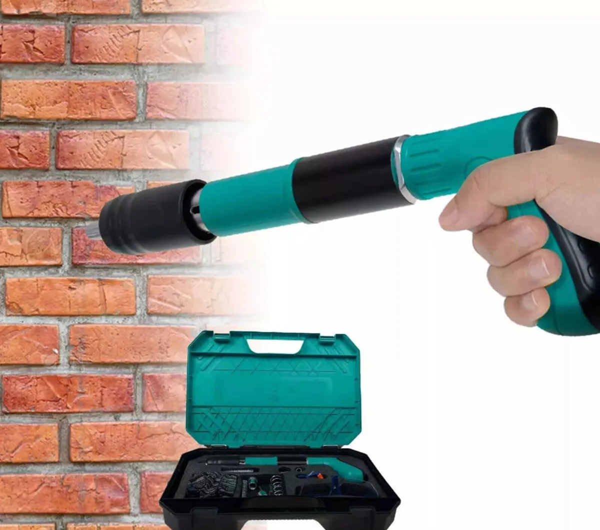 NEW Mini Nail Gun Manual Air Nailer with 50 Nails - Image 4