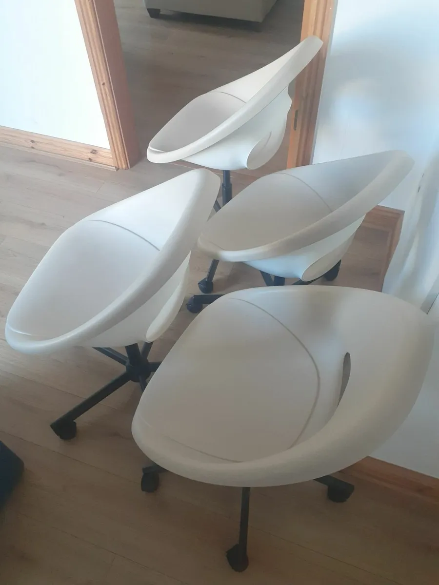 Swivel chairs x 4 (Ikea brand) - used - Image 4