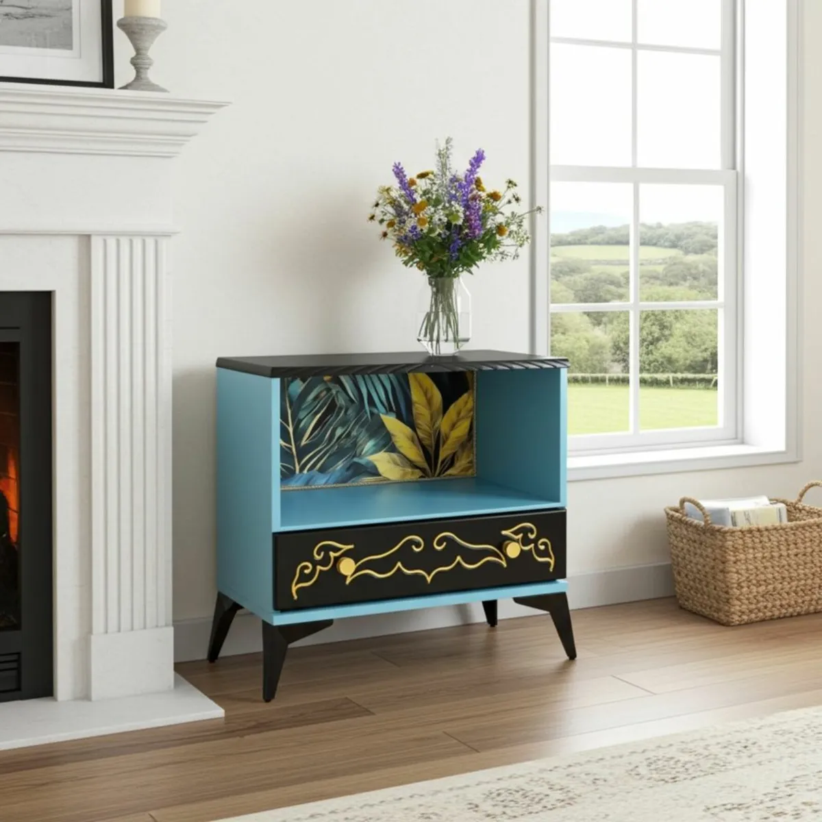 Art Deco Bedside Table - Image 1