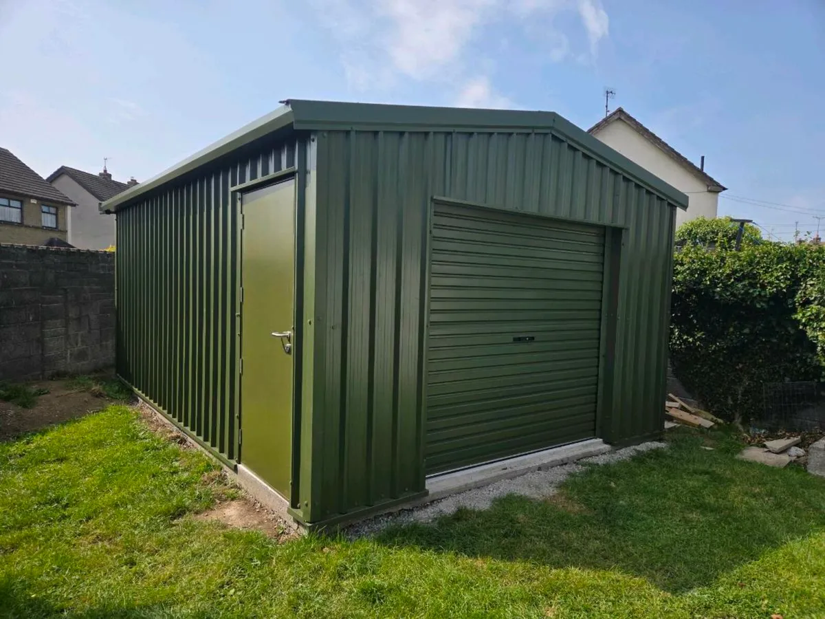 Metal garden sheds - Image 1