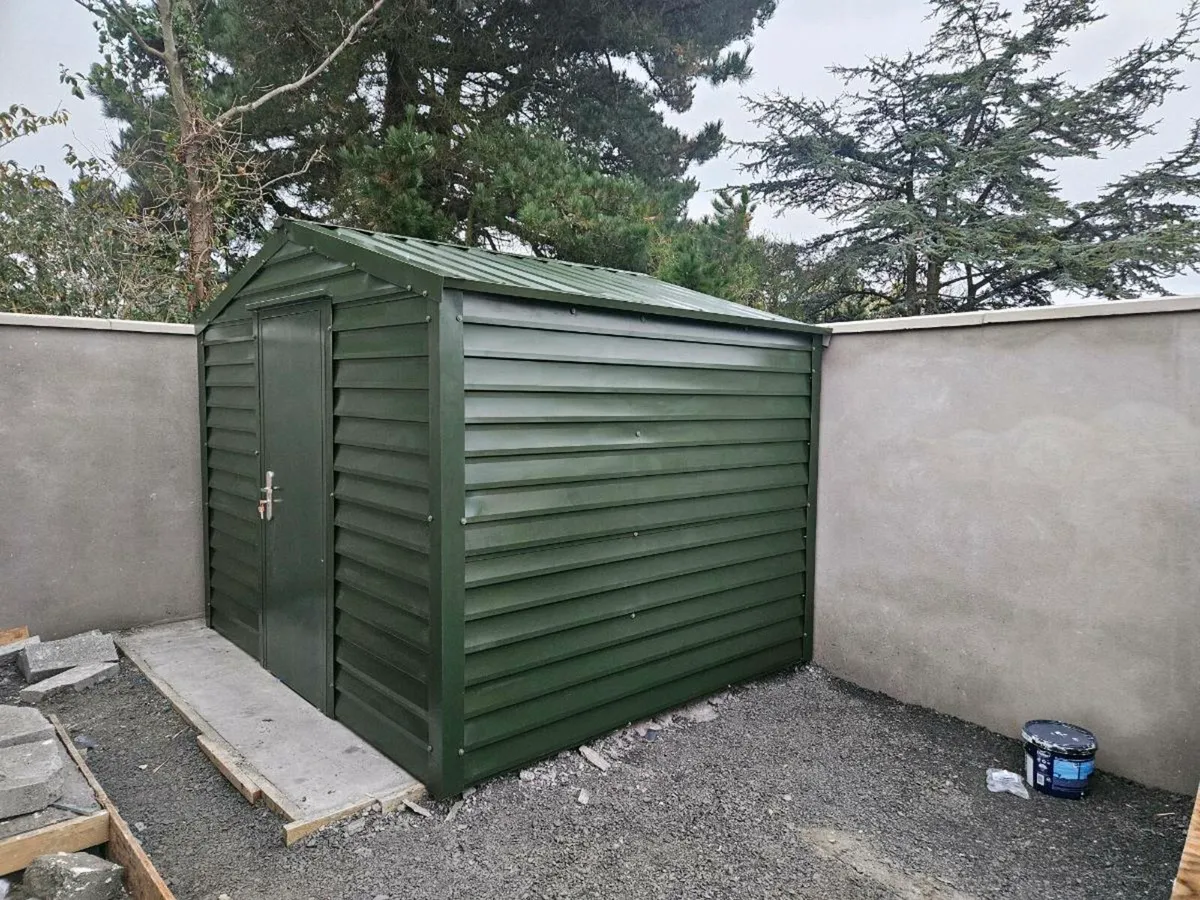 Metal garden sheds - Image 4