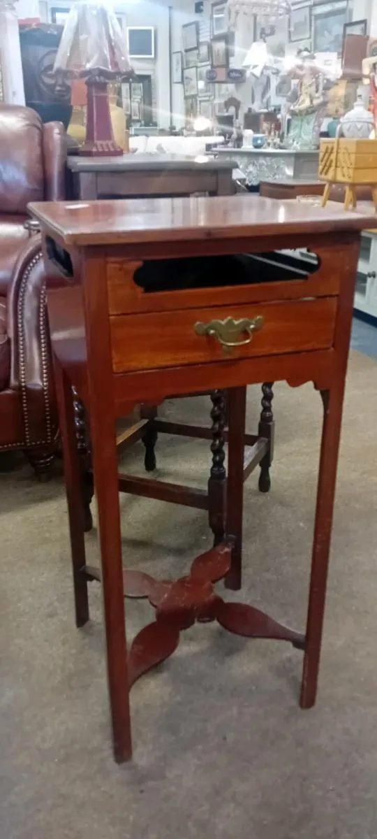 Edwardian Ballot/Donation Side Table - Image 1