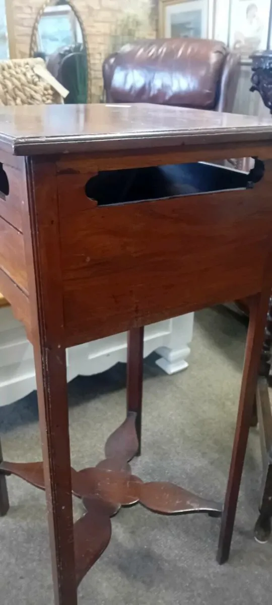 Edwardian Ballot/Donation Side Table - Image 2