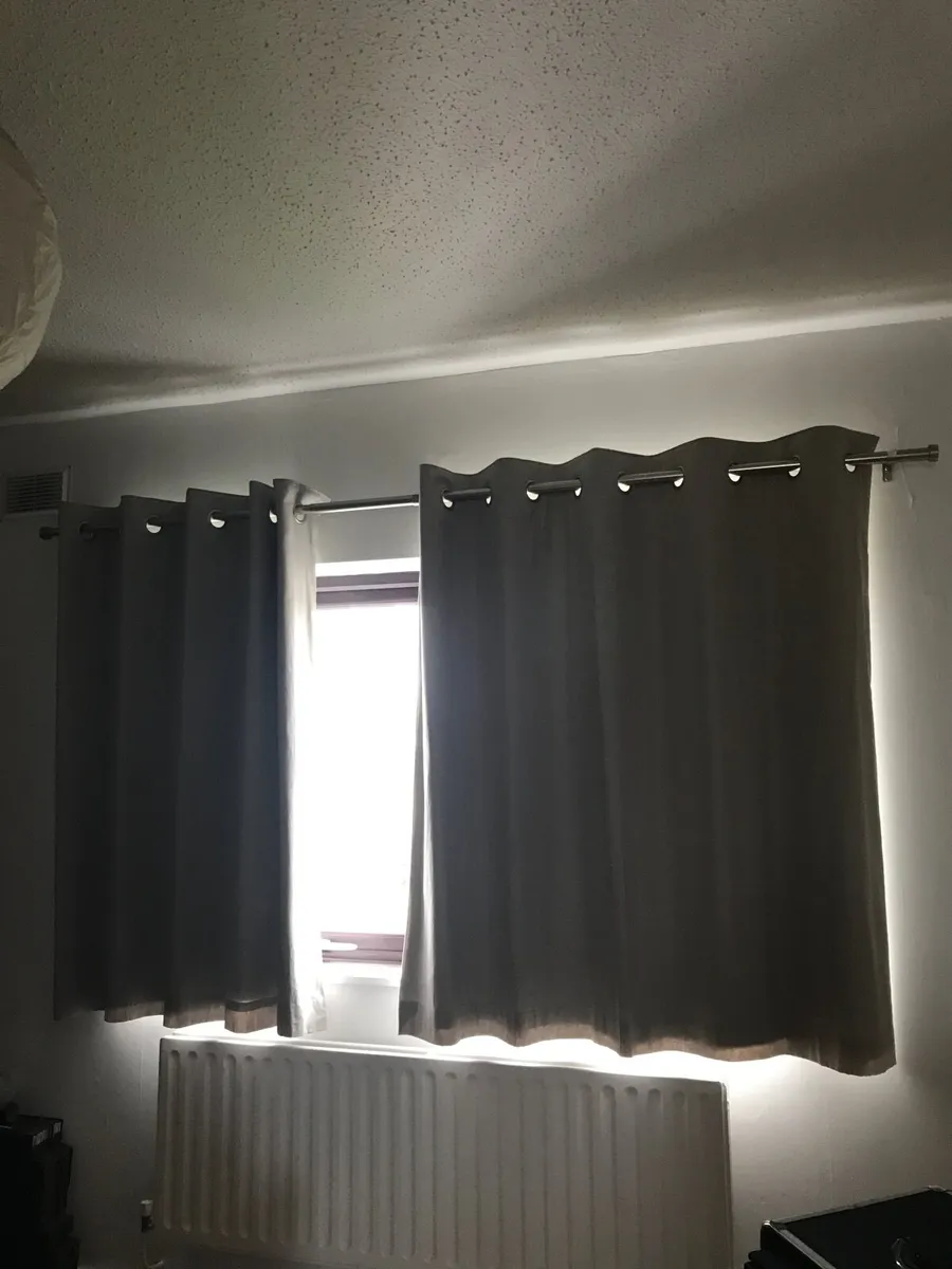 Cotton Blackout Curtains 168 x 137 - Image 1