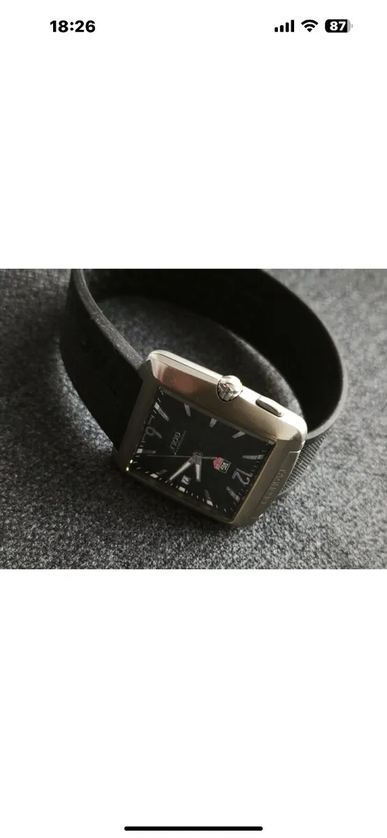 Watch tag Heuer golf watch - Image 2
