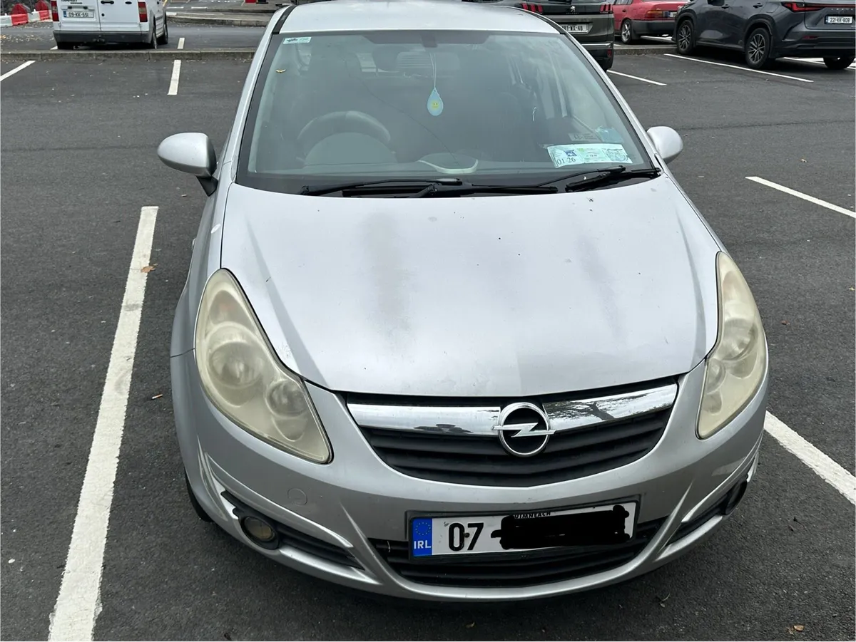Opel Corsa 2007 - 1.2L petrol - New NCT - Low kms - Image 1
