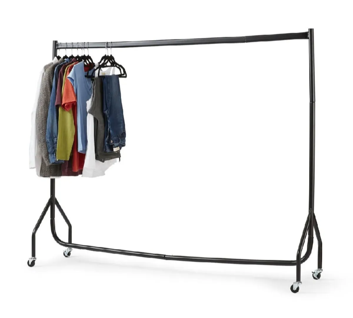 NEW 6ft Garment Clothes Rail Heavy Duty 95kg - Image 1