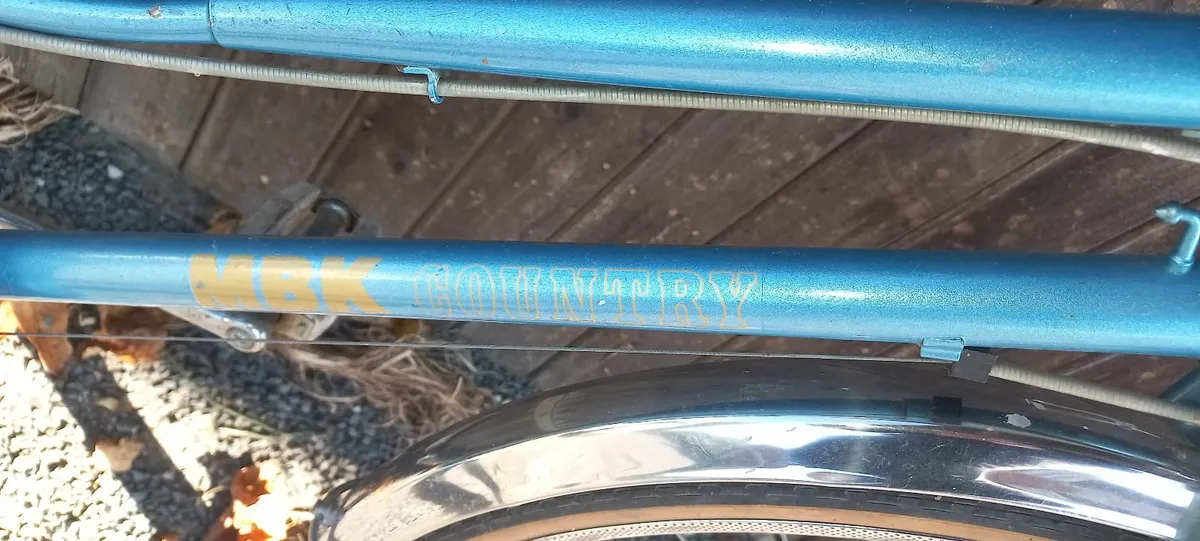 ladies vintage original MBK Country  bicycle - Image 2