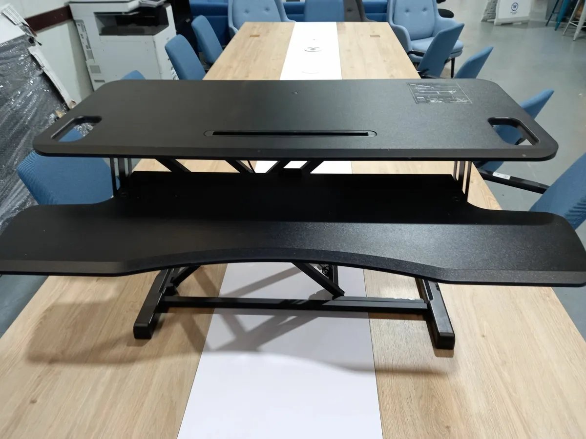 Online Auction Of A Standing Desk Converter & More - Image 1