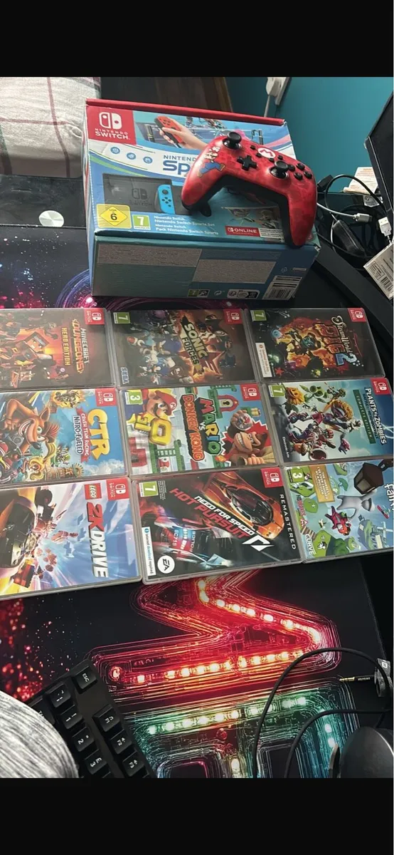 Nintendo switch + Games
