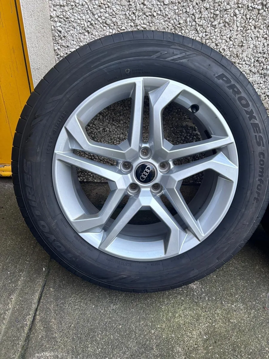 Alloy wheels Audi Q5 18inch Perfect tyres SUV - Image 4