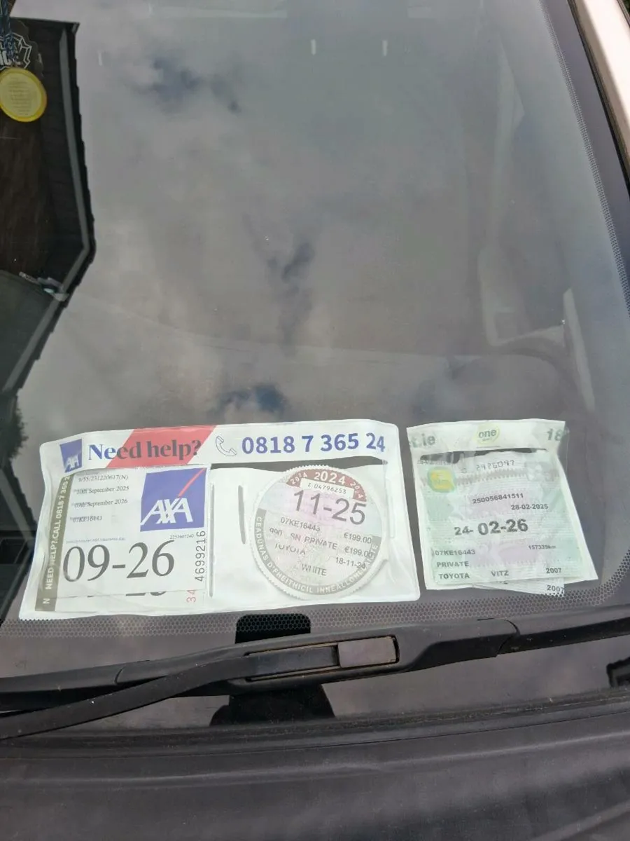 2007 Toyota Vitz Automatic 1L Petrol. - Image 4