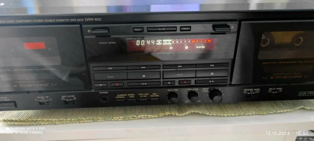 High Quality Vintage Amazing Denon Drw850 - Stereo - Image 3