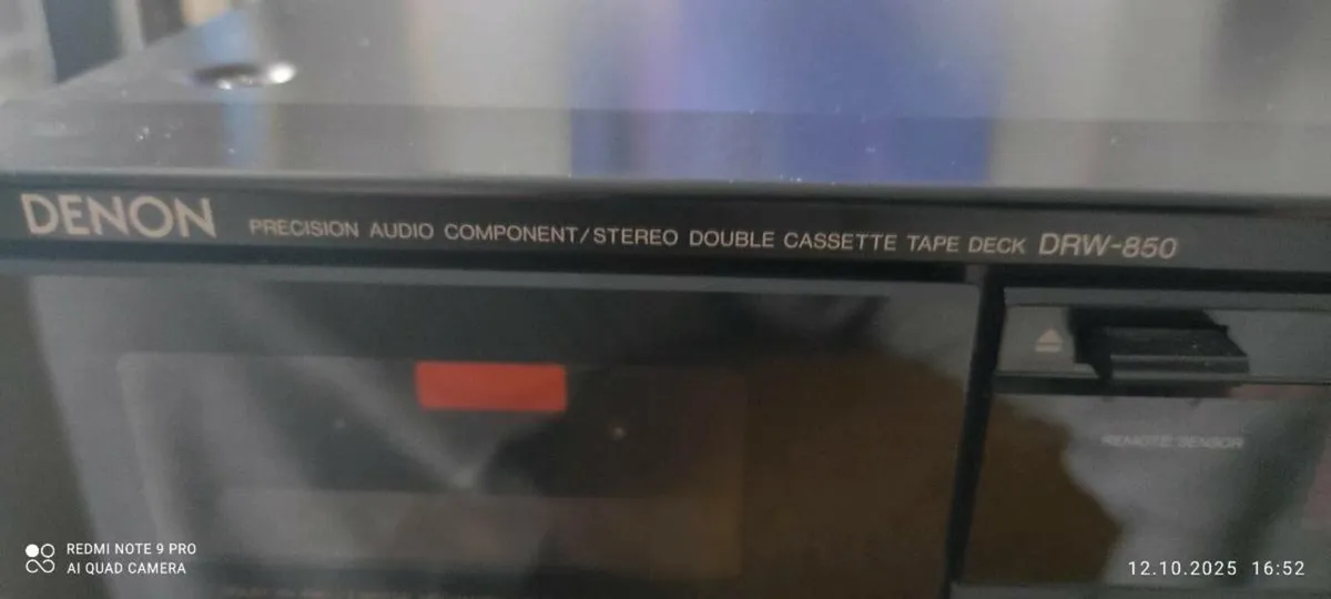 High Quality Vintage Amazing Denon Drw850 - Stereo - Image 4