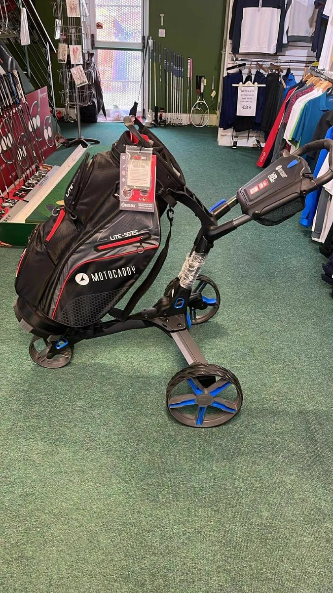 Motocaddy QB2 Trolley+ Lite bag BOTH FOR €385 - Image 1