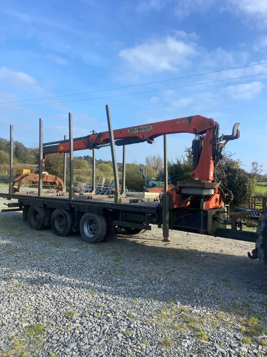 Log trailer - Image 1