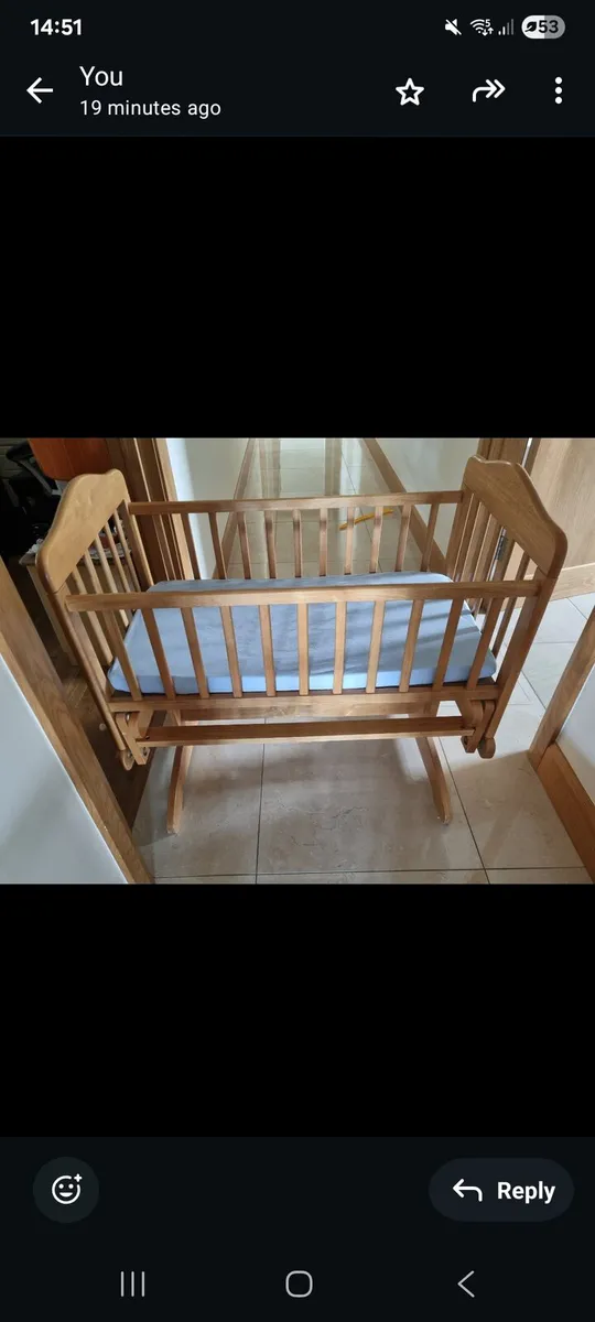 Wooden Crib