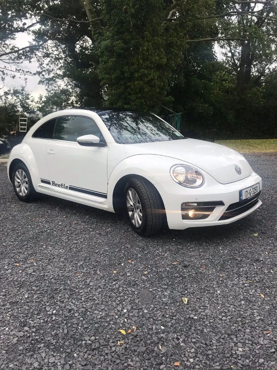 171 Volkswagen Beetle White 1.2 Blue-motion - Image 1
